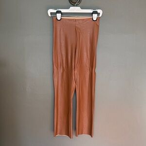 Commando Brown Faux Leather Pants
